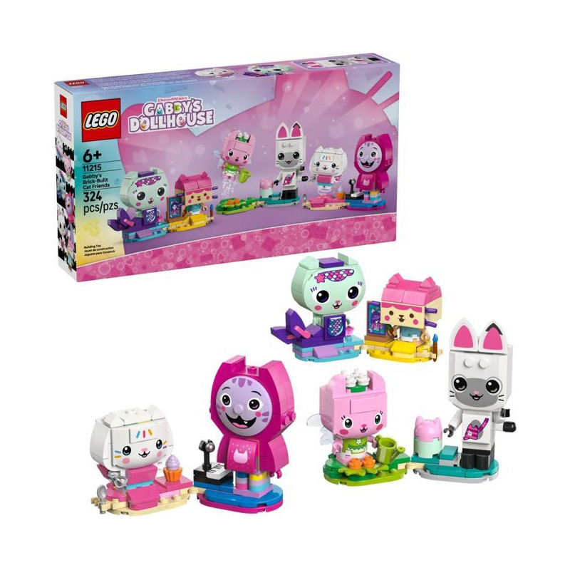Lego Gabby's Dollhouse Gli Amici Gattini 11215