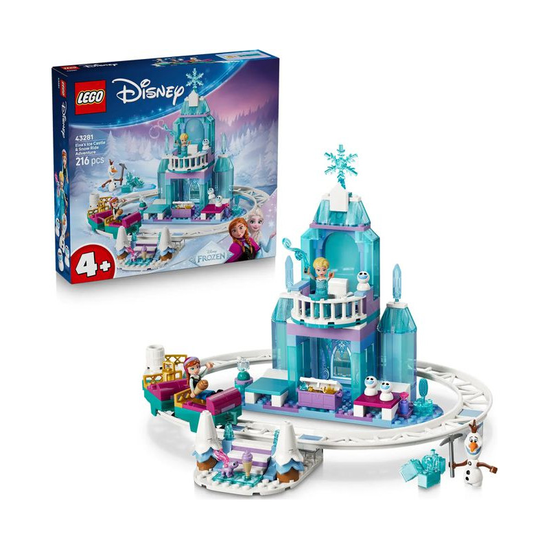 Lego Disney Castello Di Ghiaccio Di Frozen 43281