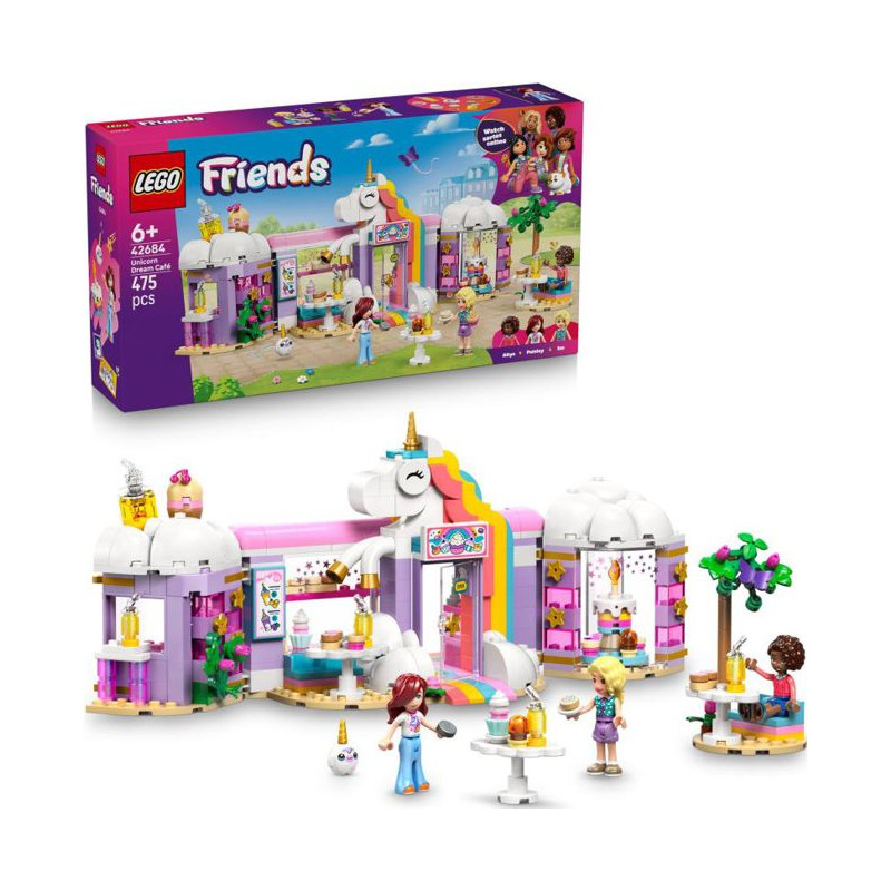 Lego Friends Caffe' Dei Sogni Unicorno 42684