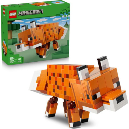 Lego Minecraft La Volpe 21588