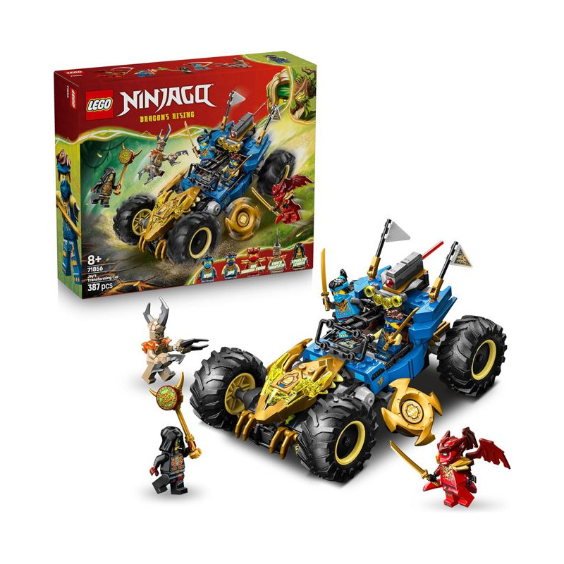Lego Ninjago Auto Mutaforma Di Jay 71856
