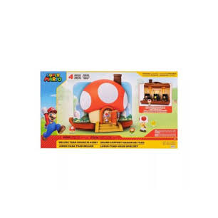 Super Mario 5in Dlx Toad Playset