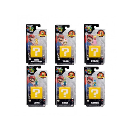 Super Mario Movie Mini Personaggi Assortimento 4 Cm
