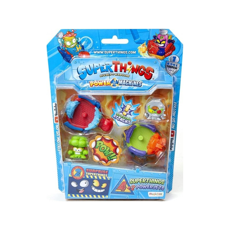 Superthings Power Machines - Blister4 1x6 Powerjet