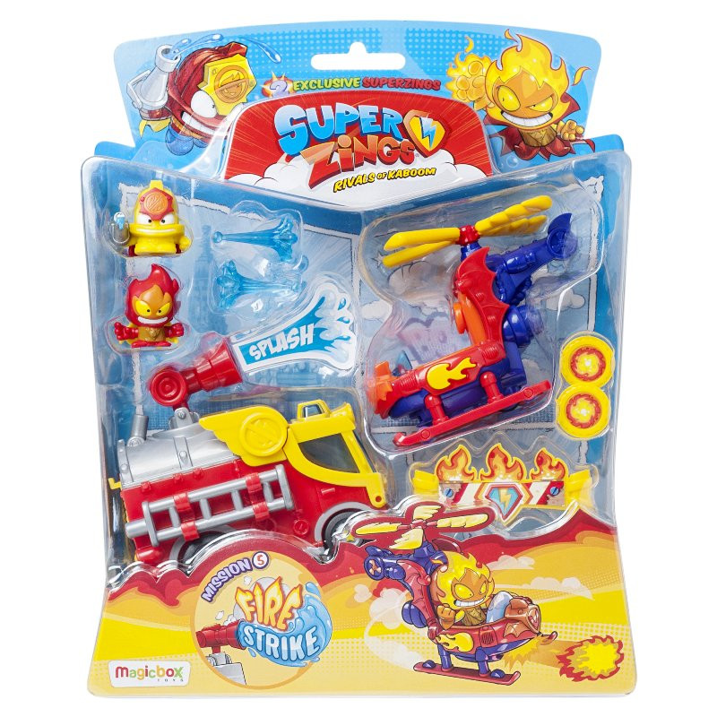 Superzings S - Blister Mission 5 Fire Strike
