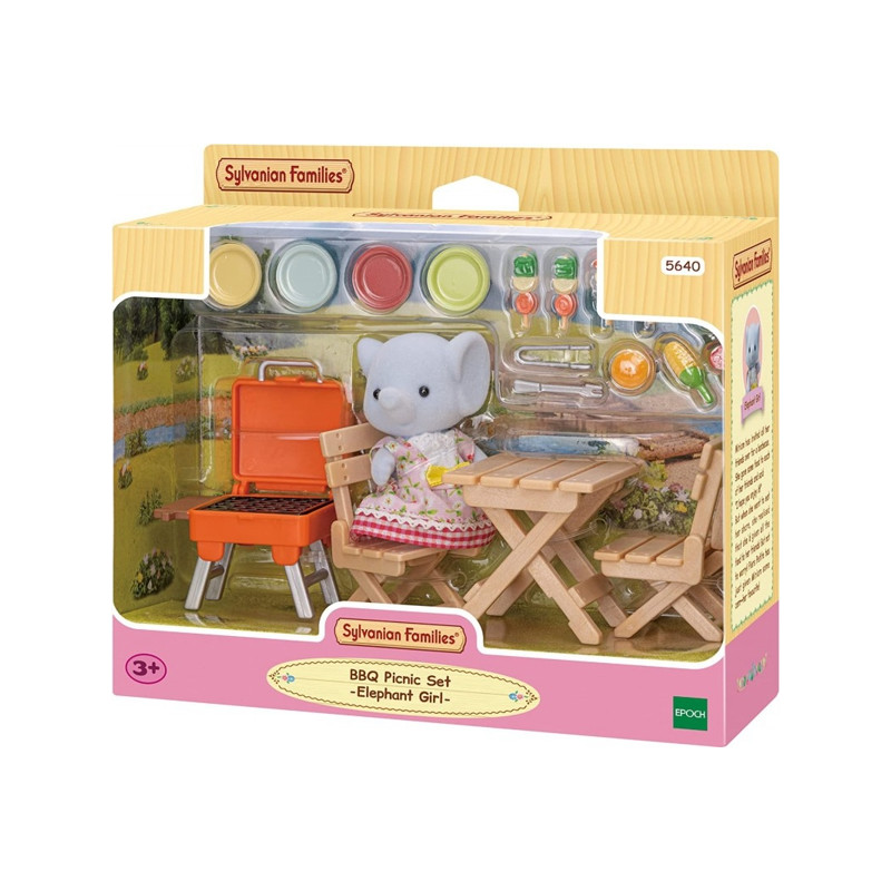 Sylvanian Families Set Barbeque Per Picnic - R
