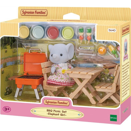 Sylvanian Families Set Barbeque Per Picnic - R
