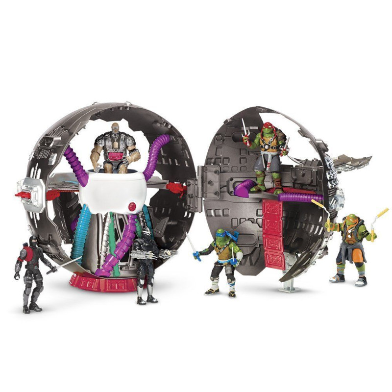 Tmnt Turtles Movie 2 Technodrome Playset