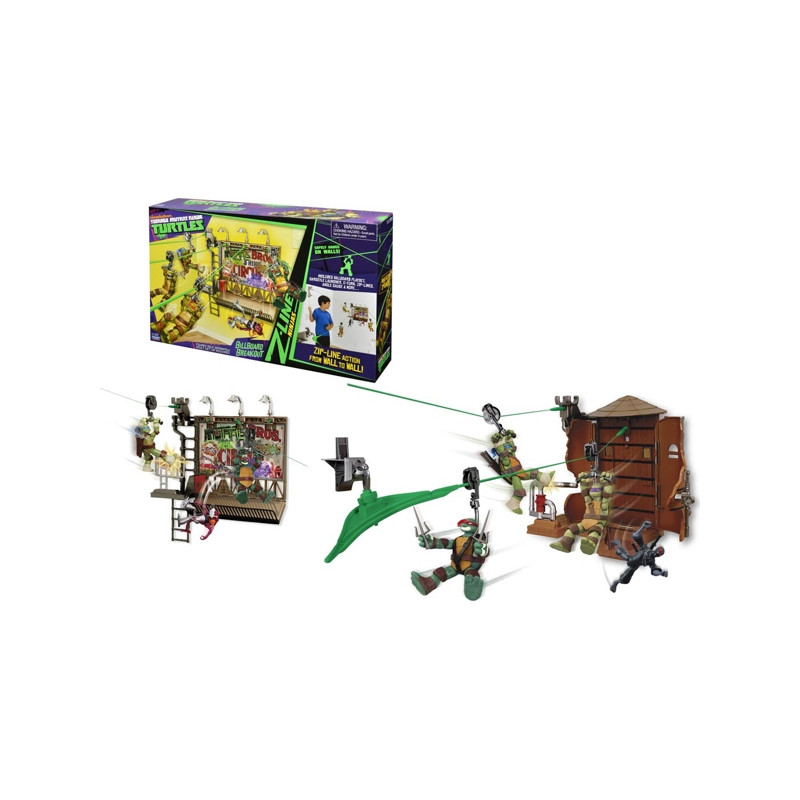 Tmnt Turtles Playset Z-line Deluxe 4+
