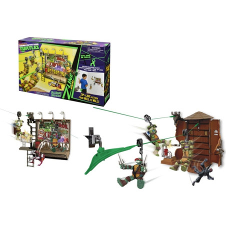 Tmnt Turtles Playset Z-line Deluxe 4+