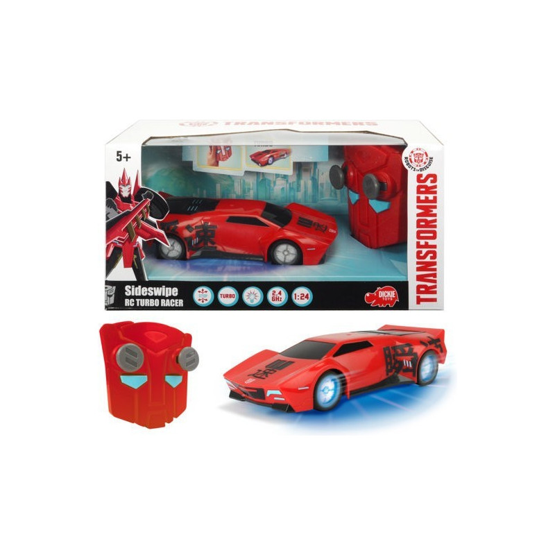 Transformers Rc Turbo Racer Sideswipe