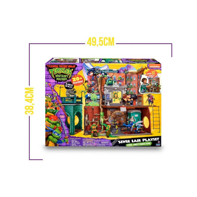 Turtles Movie 23 Playset