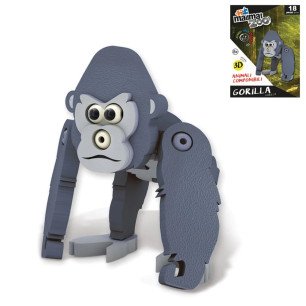Animali Eva Piccoli - Gorilla - Puzzle 3d