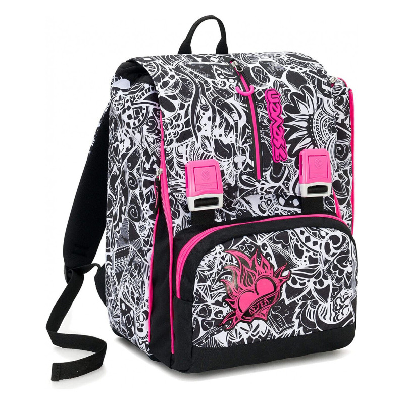 Zaino Tripl. Seven Black & White - Blu