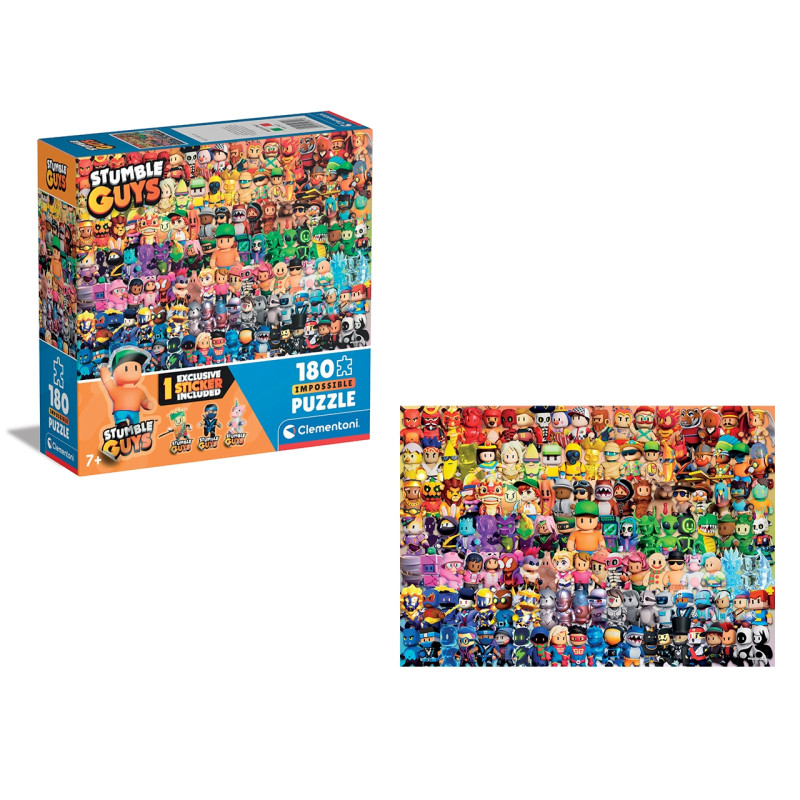 Impossible Puzzle Stumble Guys 180 Pezzi