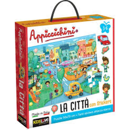 Life Skills Mega Puzzle Appiccichini La Citta
