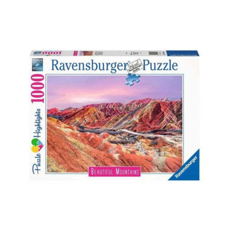 Puzzle 1000 Montagne Arcobaleno, Cina