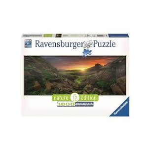 Puzzle 1000 Pz  Sole Sopra L'islanda