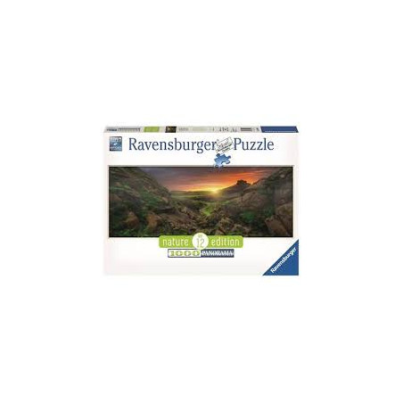 Puzzle 1000 Pz  Sole Sopra L'islanda