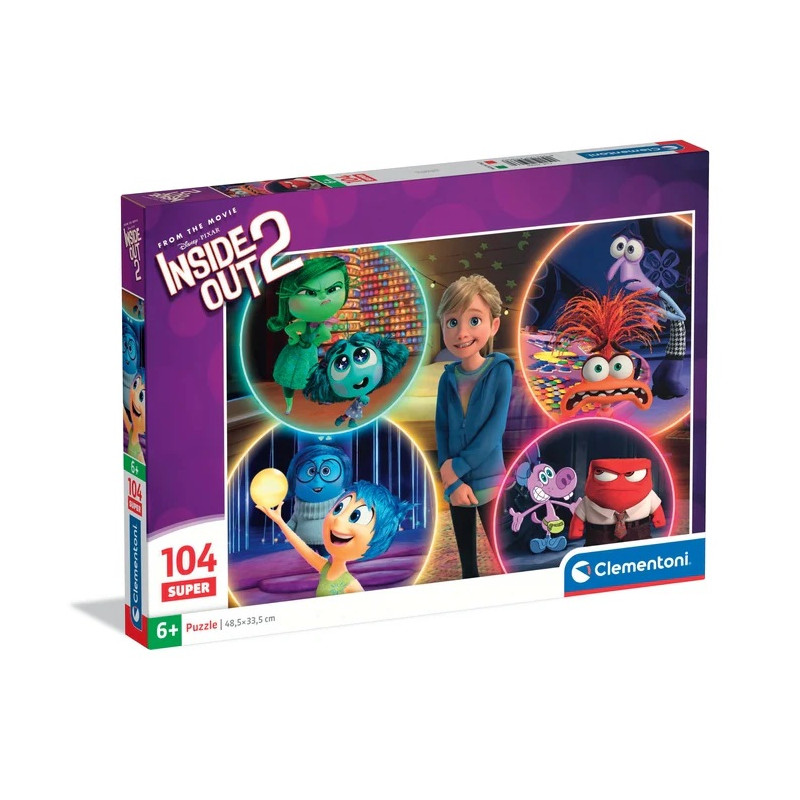 Puzzle 104 Super Inside Out 2
