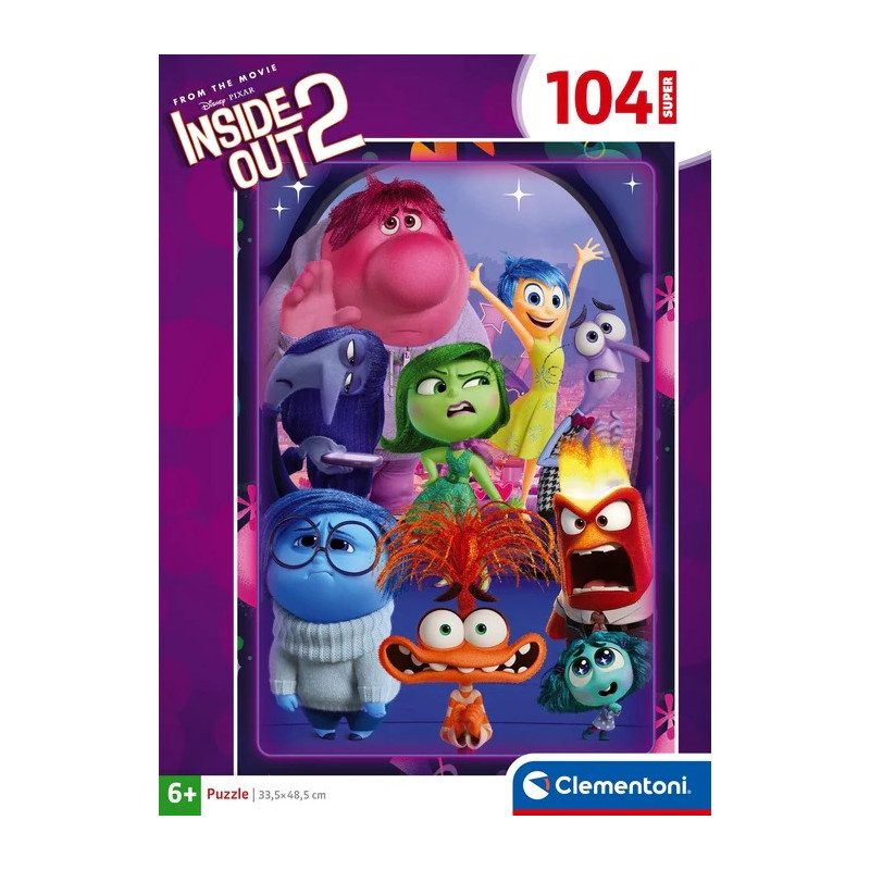 Puzzle 104 Super Inside Out 2