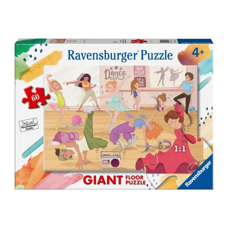 Puzzle Lezione Di Danza Giant 60p