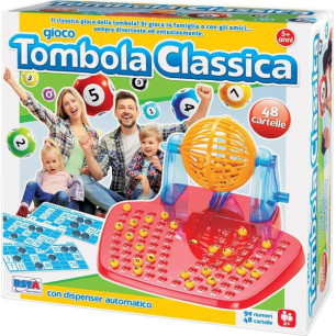 Gioco Tombola 48 Cartelle Misura Grande