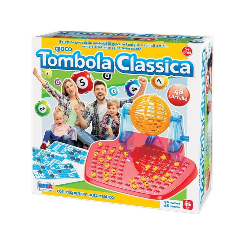 Gioco Tombola 48 Cartelle Misura Grande