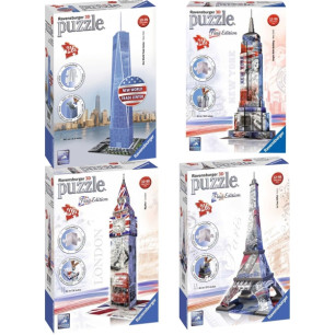 Raven - Flag Edition 3d Tour Eiffel/big Ben