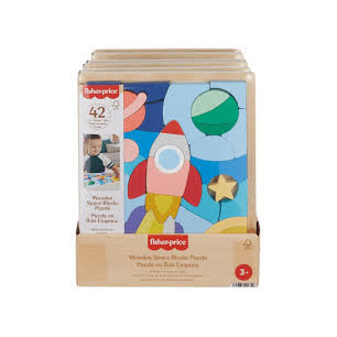 Wood Puzzle Astronave