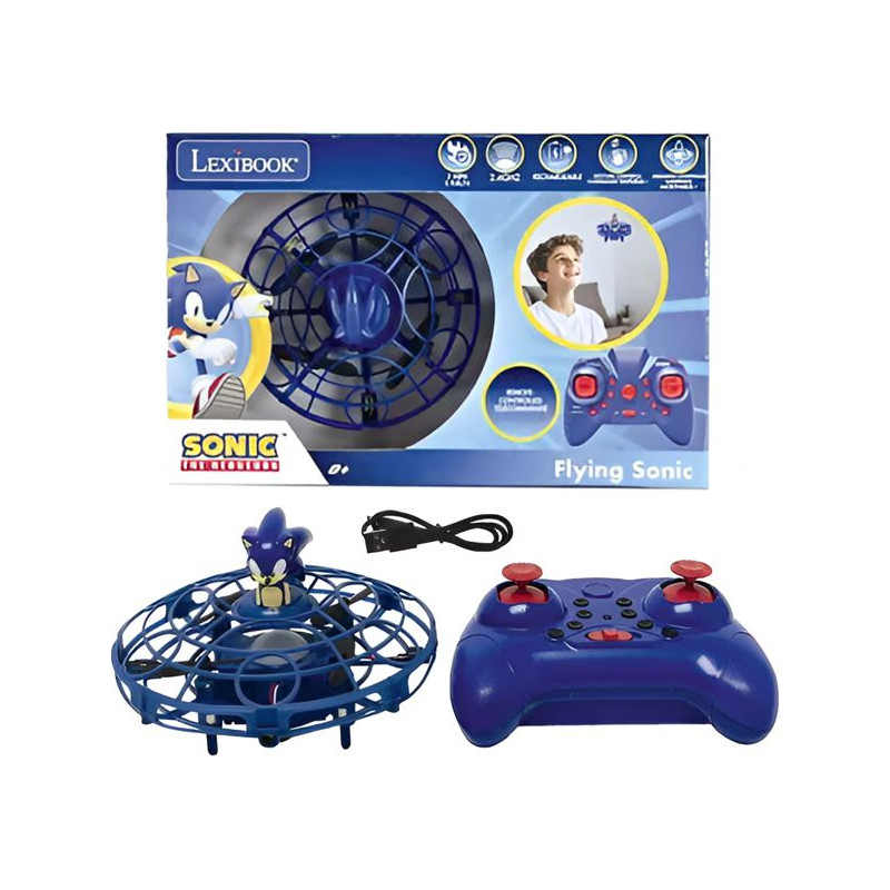  Rc Flying Sonic - L'avventura Volante Definitiva, Con Luci E Gesti Delle Mani!