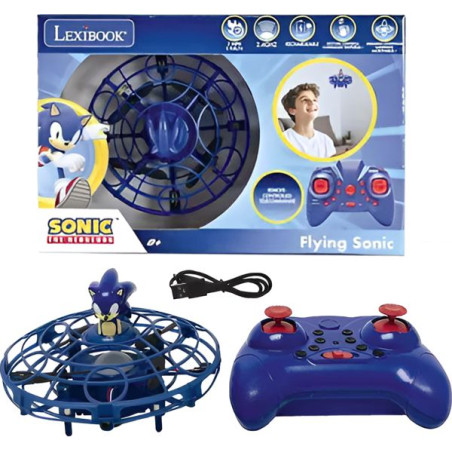  Rc Flying Sonic - L'avventura Volante Definitiva, Con Luci E Gesti Delle Mani!