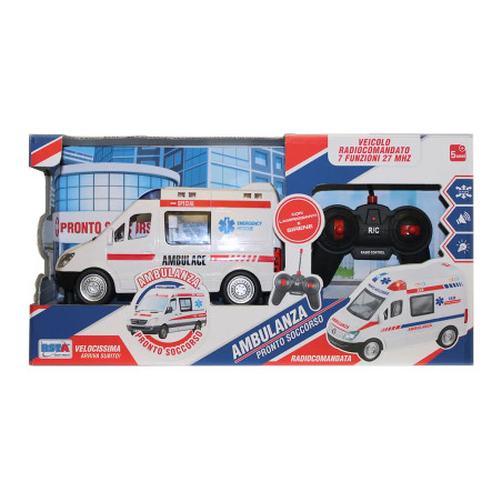 Ambulanza Radiocomandata 7 Funzioni