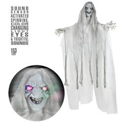 Strega Animata Girevole Con Occhiluminosi