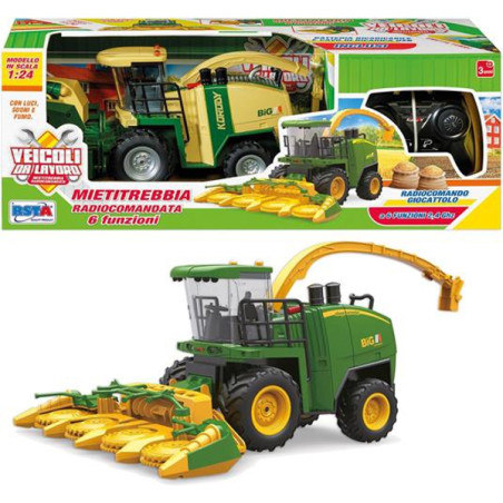 Mietitrebbia Rc 6 Funzioni 2,4 Ghz Luci Suoni E Fumo E Fumo