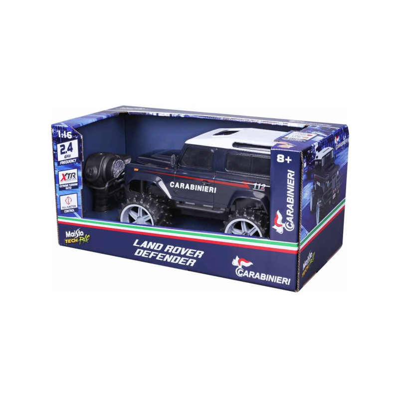 Rc Land Rover Defender Carabinieri 2,4 Ghz