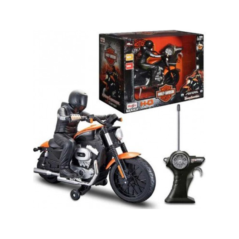 Rc Moto Harley Davidson 2.4 Ghz
