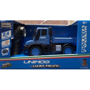 Rc Unimog U430 Polizia 2,4 Ghz