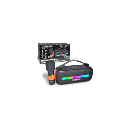 Cassa Portatile Wireless Con Microfono