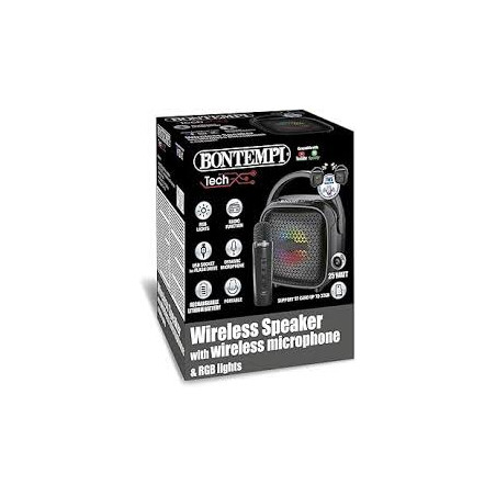 Cassa Wireless Con Microfono