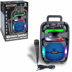 Cassa Wireless Con Microfono Dinamico