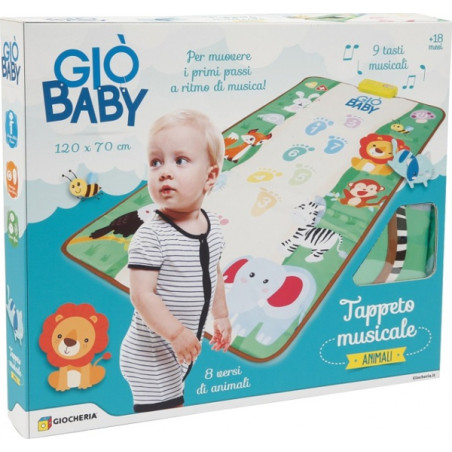 Gio' Baby - Tappeto Musicale Animali