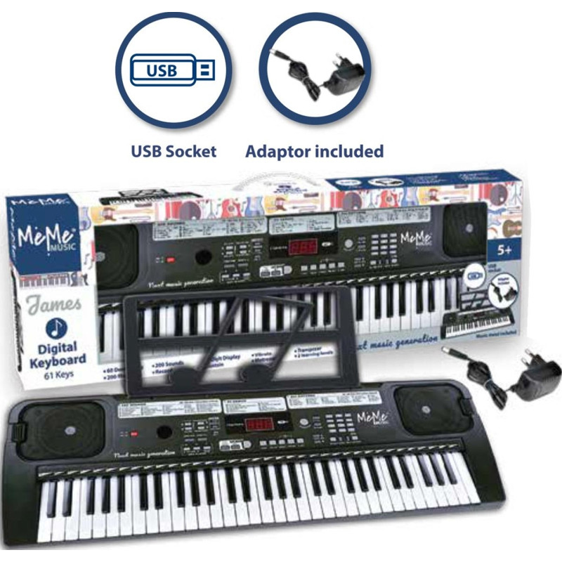 Hugo Tastiera Digitale 54t Gambe E Adat.