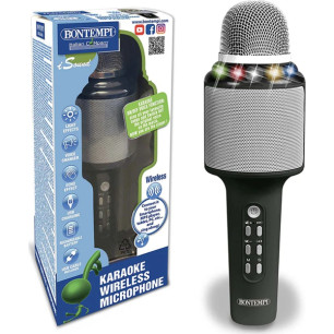 Microfono Wireless Con Effetto Luci