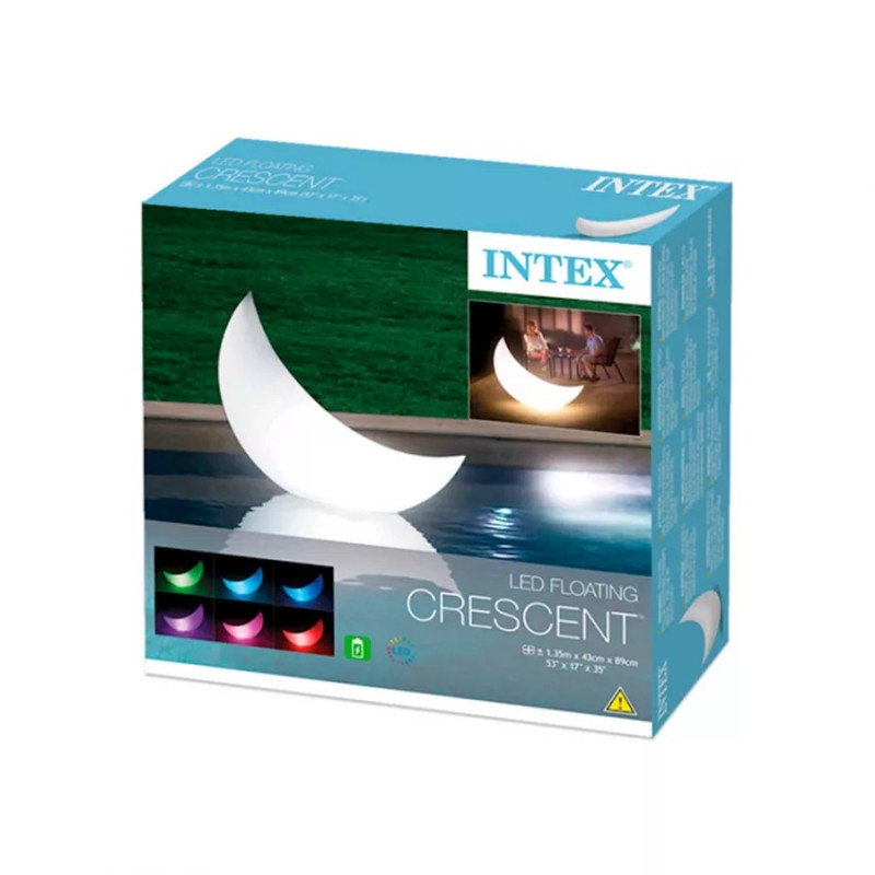 Mezza Luna Luminosa Cm 135x43x89