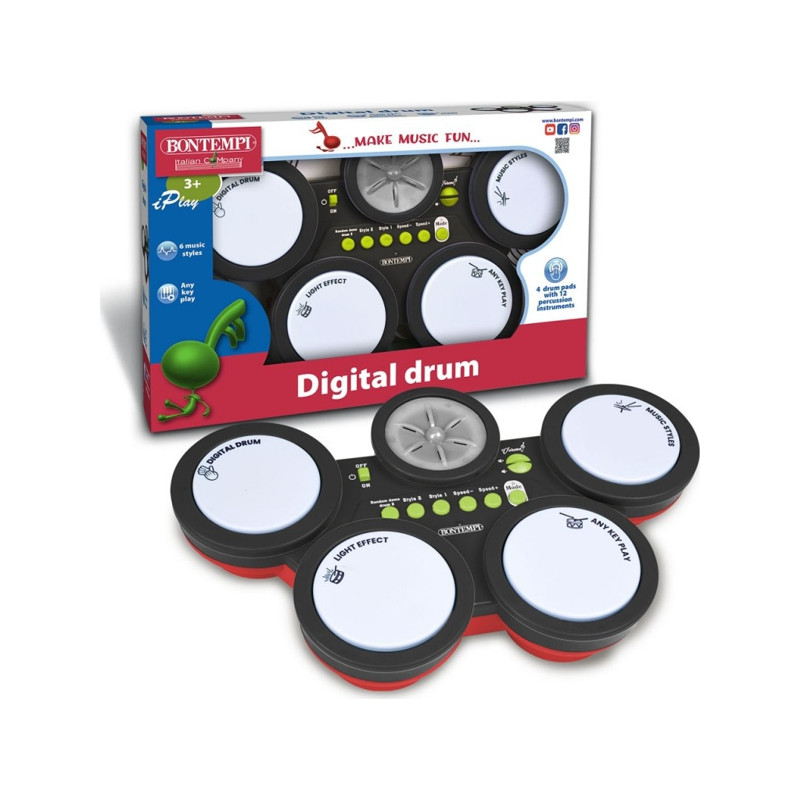 Percussioni Elettroniche Con Effetti Luminosi E Sonori