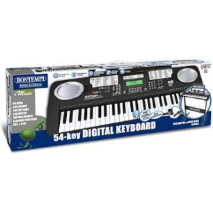 Tastiera Digitale 54 Tasti Passo Medio Con Gambe