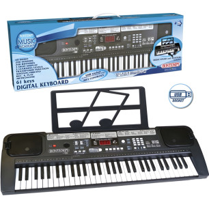 Tastiera Digitale 61 Tasti Passo Medio Con Usb