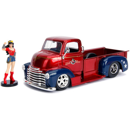 Dc Wonder Wom 1952 Chevy Coe Pickup 1:24