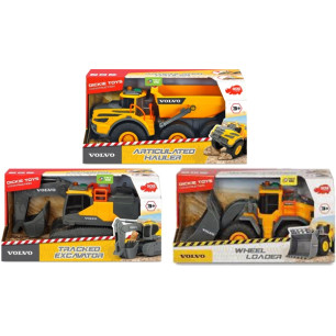 DK Volvo mezzi lavoro cm.23,L&S,3asst
